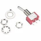 5A 125VAC Momentary ON-OFF- Mom 3PIN SPDT Miniature Toggle Switch For Medical Equipment