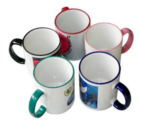 ceramic cup wholesale for sublimation coffee or tea mug OEM color ceramic mug