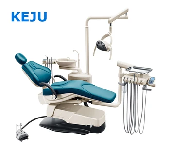 Left-right hand opeatation Dental chair KJ-918 with memories and LED sensor lamp