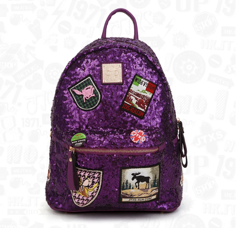 supreme backpack purple