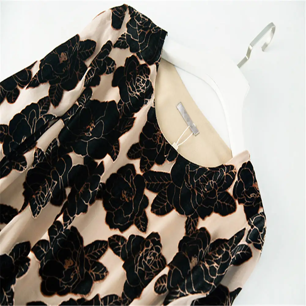 Silk night dress, Womens Casual Dresses Dress 2023 Fashion Frocks Design Elegant Black Full 1 Piece Natural Velvet Ball Gown