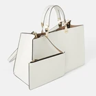 Hand Bag Custom Rectangular Fashion Classy Ladies Leather Hand Bag Animal Print Tote Handbag For Women