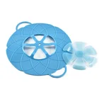 Stopper Pot Lid Lids Multi-purpose BPA Free Spill Stopper Flower Shape Silicone Pot Pan Cover Lid