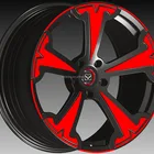 Forged Wheels 19" Inch Black Machined Forged Customized Wheels For Tesla Model S 5x110