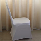 Chair Cover Stretch Chair Covers White Universal Stretch Polyester Chair Cover For Wedding
