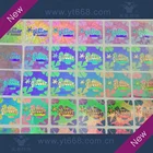 3d Hologram Sticker Iridescent Holographic 3D Hologram Sticker Label