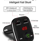 Mp3 Fm Transmitter For 8PIN New Arrival Bluetooth Handsfree Car Kit With LED Display MP3 Player FM Transmitter