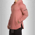 Hoodie Fit Hoodies Plain Sweatshirt Custom Logo Athletic Workout Gym Hoodie Slim Fit Mens Hoodies Sweatshirts For Men Cotton Blank Plain Gym Fitness Sports Hoodies