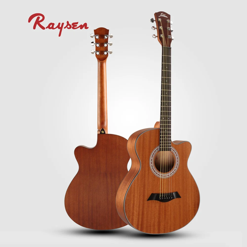 sapele wood guitar