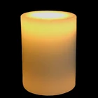 Led Candle Led Rechargeable Candle Light Wholesale Mini Size Real Wax Rechargeable LED Candle Light