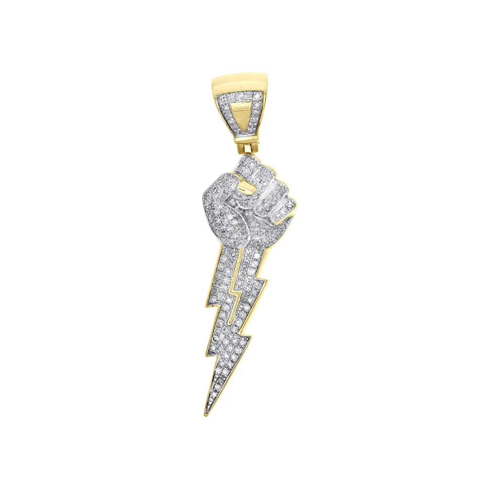 lab diamond pendant men's