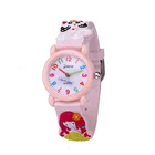 Girl Watch For Watches For Kids Girl 3ATM Waterproof 3d Little Girl Cartoon Designs Kids Watch For Gift