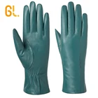Sheep Skin Gloves Leather GL Female Custom Genuine Sheep Skin Gloves Leather Women Manufacturer China