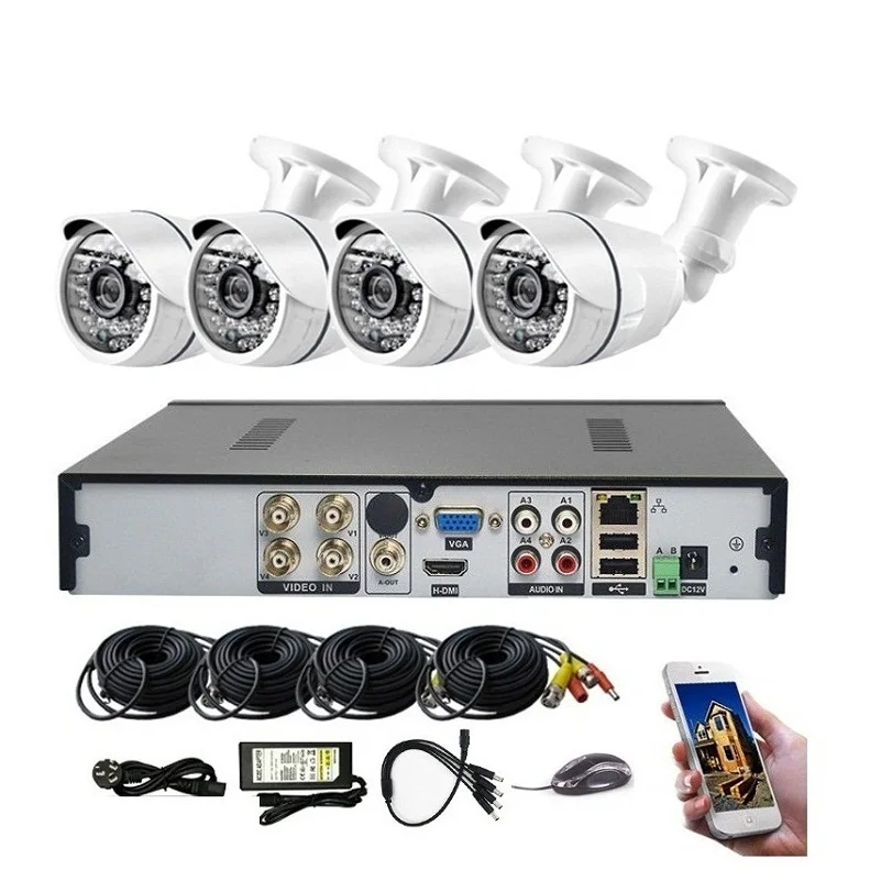 4ch ahd cctv kit