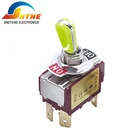 4210 E-TEN A 4210 Switch 2 Way 15A 250VAC ON-ON 4P 4 Pin Terminals Medium Toggle Switch
