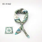 Fashion 100% Printed Scarf Custom Print Fashion Women 100% Cotton Scarves Square Wrap Head Shawl