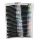 Watercolor Pen 24 Colors Watercolor Soft Flexible Nylon Tip Brush Pen With 1 Water Brush Pen