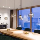 Gray Lamp Designer Light Lamp Single Smoke Gray Indoor Hotel LED Nordic Glass Lighting Pendant Lamp