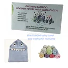 Cotton Hooded Towels Towel High Quality Cotton Soft Hooded Bamboo Towels Baby Hoodie Towel