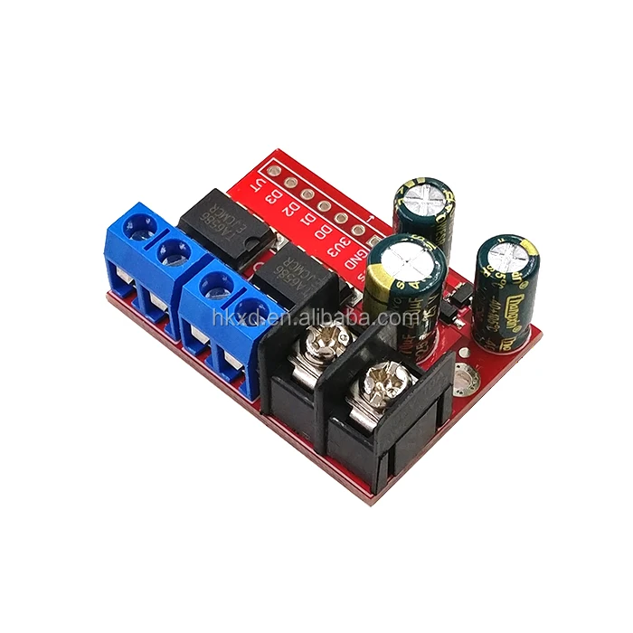 A Dual Motor Drive Module Pwm Speed Regulation Module Off