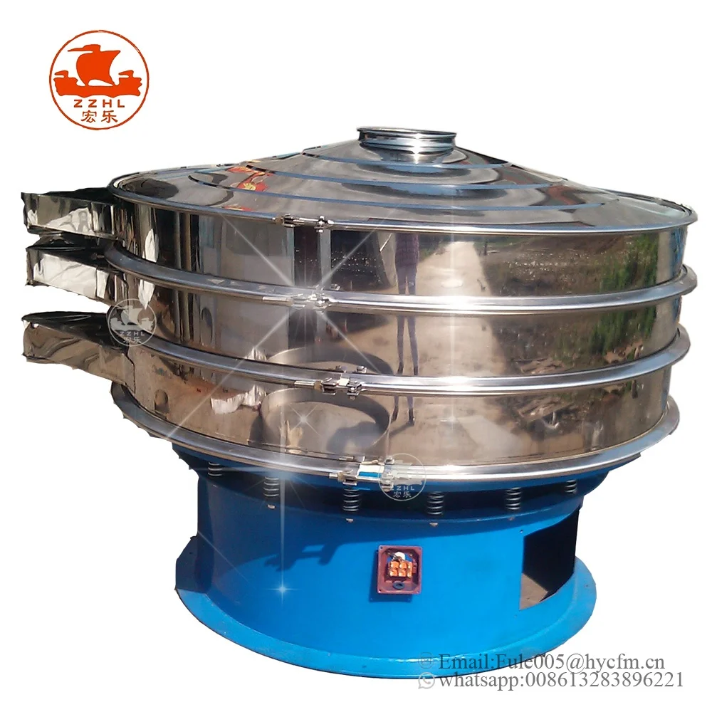 Stainless Steel Flour Sieve Machine Food Industry Vibrating Screen Sand Sieving Machine details