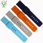 Silicone Watch Watches Silicone Rubber 16mm 18mm 20mm 22mm 24mm Silicone Rubber Watch Band With Quick Release Design
