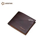 Fashion Wallet China Latest Fashion Competitive Price RFID Vintage Slim Leather Wallet