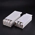Quality Pvc Trunking China Manufacturer Fire Proof Durable 100x50 100x60 Pvc 3 Compartment Trunking