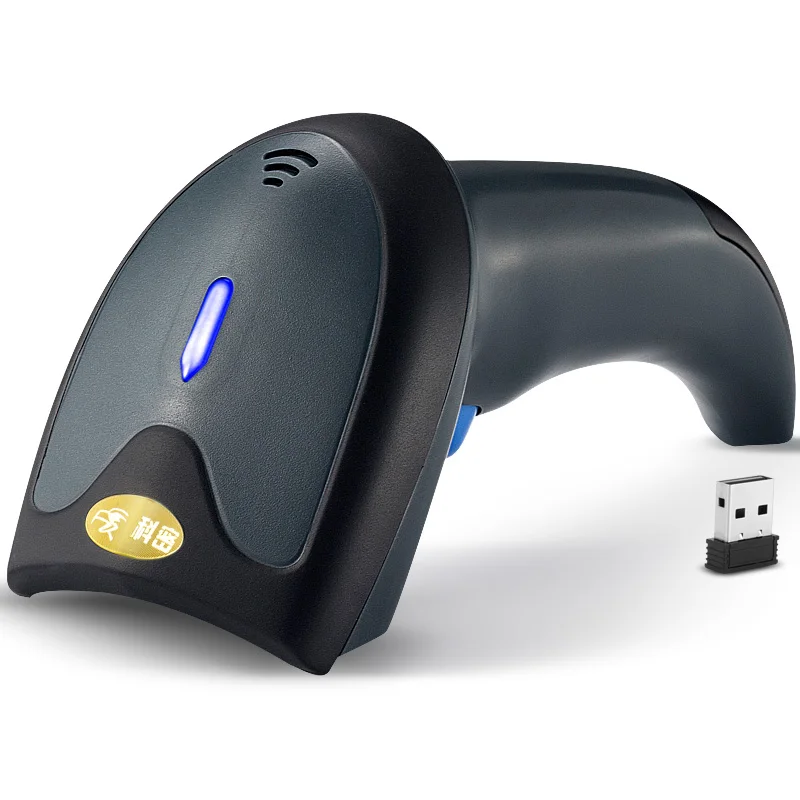 Wireless Laser Barcode Scanner Reader 2.4GHz USB Handheld Cordless POS System 