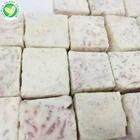 Frozen Taro Tarofrozen BRC Specification Diced Frozen Fried Sweet Taro
