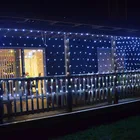 Lights Led Tree Light Romantic Wedding Party Used 6M X 4M 672 LED Tree Fairy Net Lights