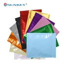 Zip Foil Plastic Bag Wholesale Customized Zip Lock Plastic Packaging Snack Package Aluminum Foil Heat Sealing Bag