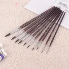 Artist Art Brush Set High Quality Custom Synthetic Hair Art Brushes Set With Short Handle Artist Paint Brushes