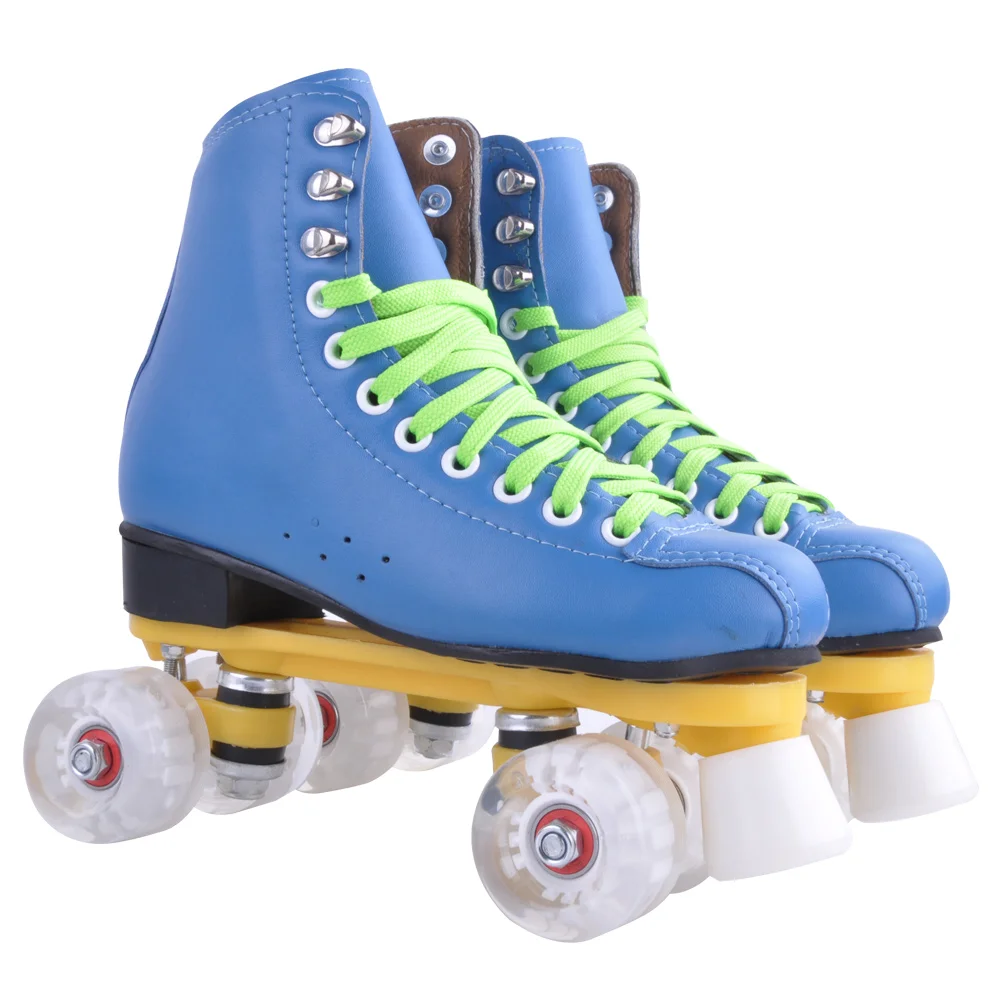 Minnaar parlement mannetje Microfiber 4 Wheels Rink Quad Roller Skates Soy Luna For Rental - Buy Roller  Skates,4 Wheels Skates,Abec-5 Adults Roller Skates Product on Alibaba.com