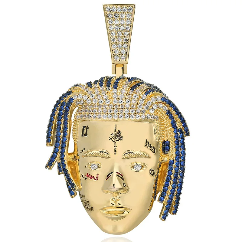 Real Hip Hop Jewelry 18k Gold Plated 