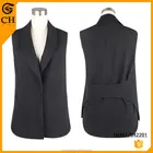 Ladies Waistcoat Design Waistcoat New Design Black Ladies Polyester Waistcoat For Girls