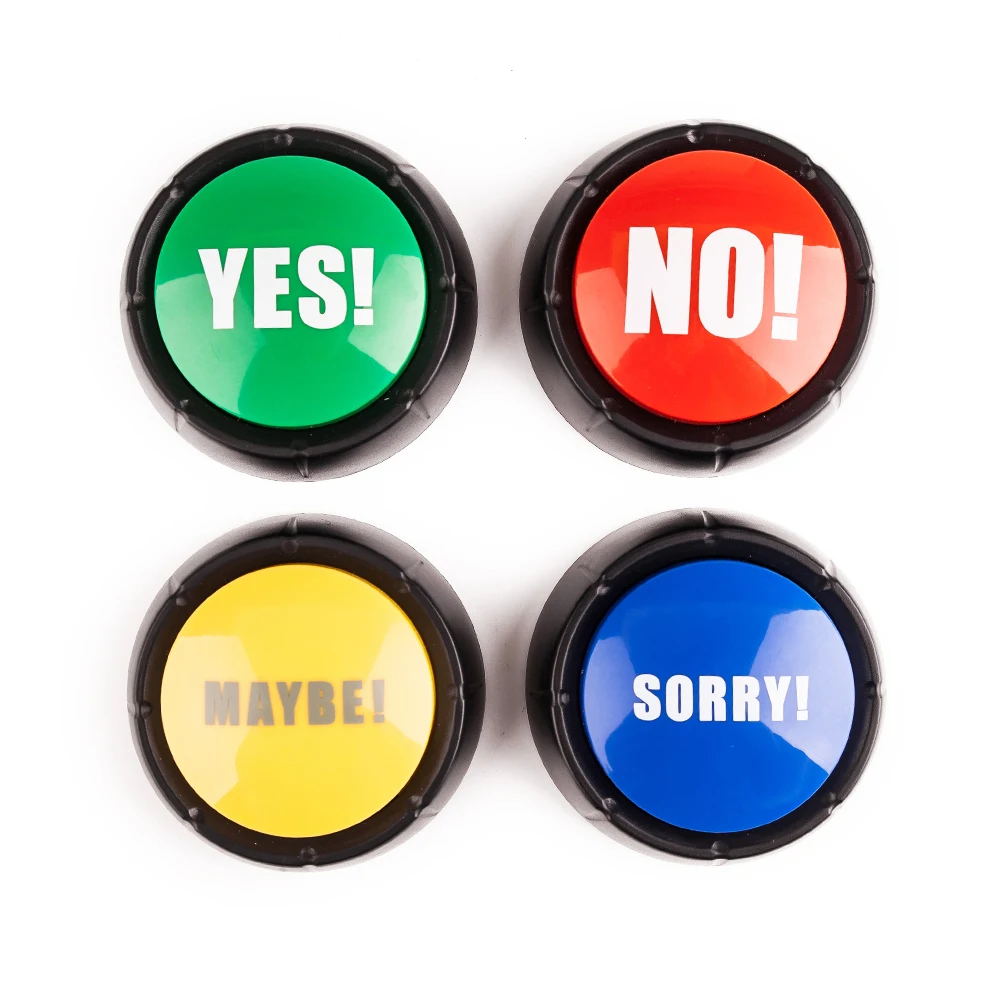 Buzzer Buttons Yes and No! 