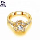 Crystal 925 Silver Ring Silver Ring 925 Shiny High Quality Grade Zircons Crystal 925 Silver Diamond Ring