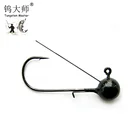 Fishhook Jig Fishing Tackle Soft Lure Fishing Tackle Jig Head Withoubarble Fishhook Supplier