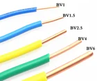 Pvc Electrical Power Cable Pvcpvc Pvc Cable 4mm2 Bv/Bvr Solid Pvc Insulation 4mm2 Electrical Power Cable