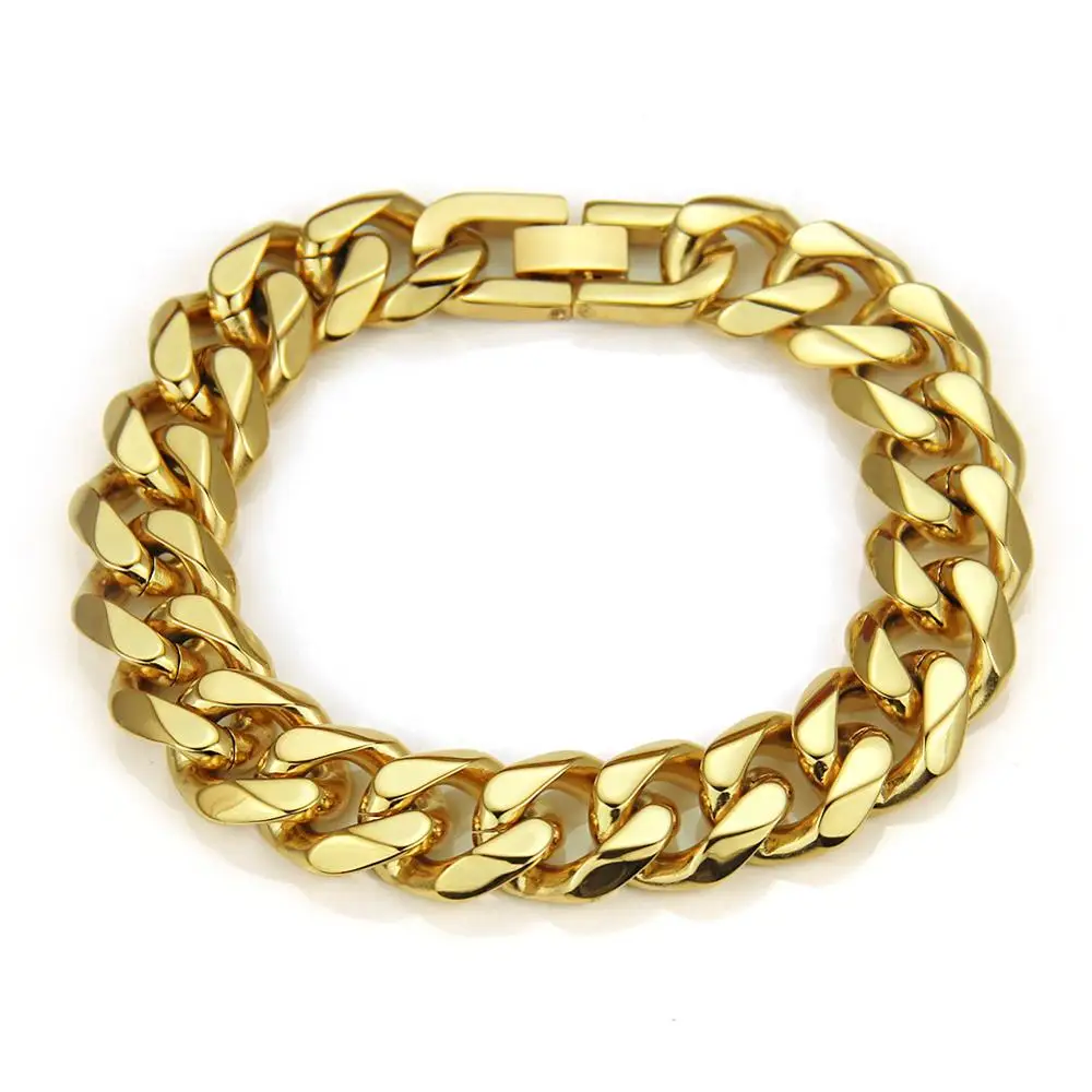 Buy Cuban Link Chain Bracelet,Male 