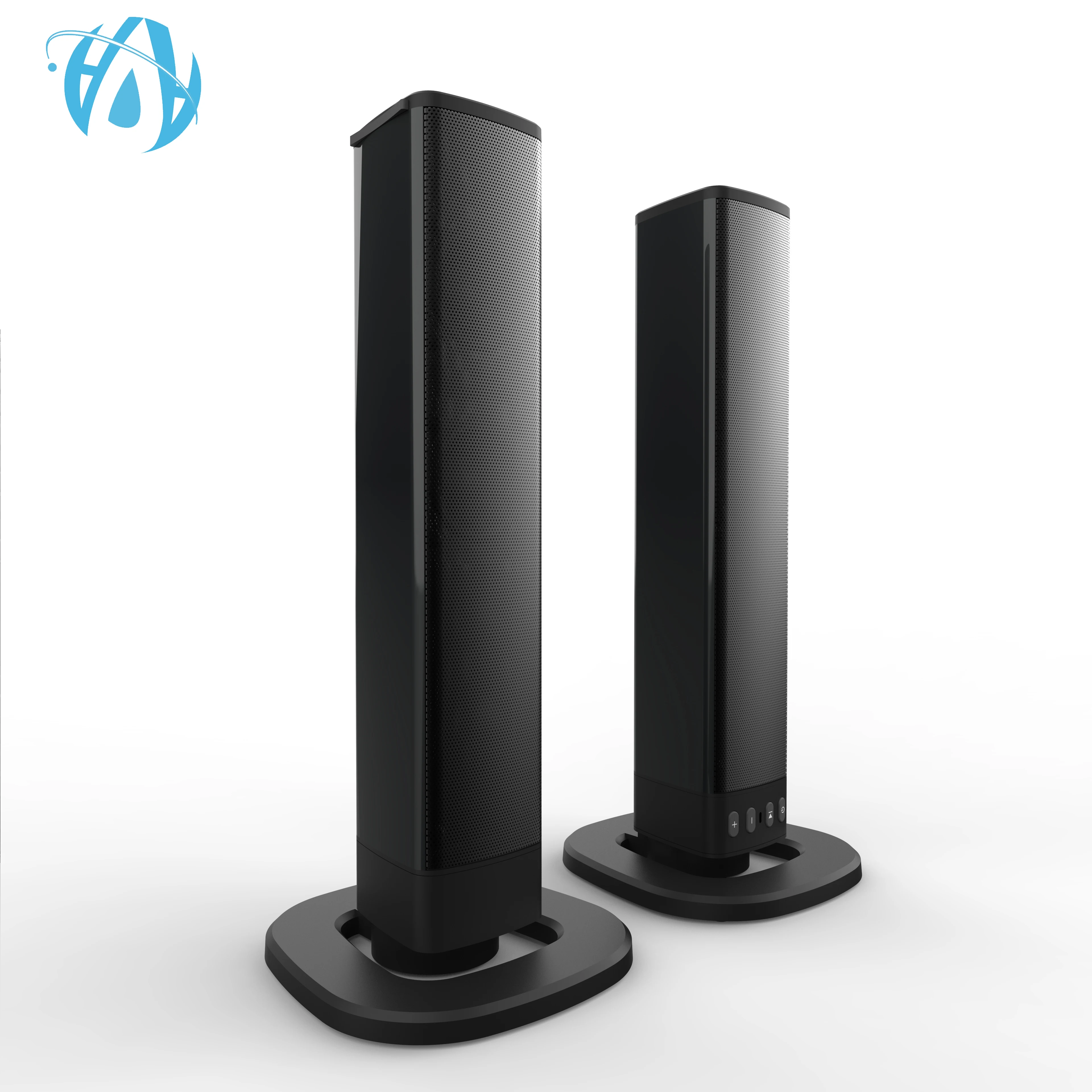 Bluetooth Wireless Home TV Soundbar Sound Lautsprecher Subwoofer 20W für TV PC 