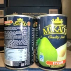 Pears Pear Canned Pear Mikado Brand Canned Fruit Canned Pears In Light Syrup Or In Pear Juice In LS Or In PJ