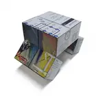 3d Puzzle Custom Promotional 3d Advertising Folding Magnetic Magic Photo Cube Puzzle Toys Magic 2x2