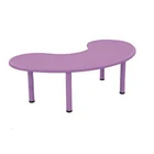 Furniture Kids Kids Tables School Furniture Kids Study Table Plastic Moon Table BH81434