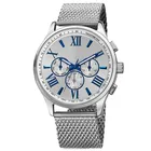 Timepiece Timepiece Chinese Wholesale Watches All Stainless Steel Chronograph Timepiece Luxury Mens Watch