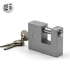 Heavy Duty Padlock 74MM 84MM 94MM Heavy Duty Brass Cylinder Steel Rectangular Padlock