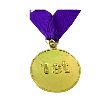 China guangzhou Custom personalise metal 3D sports portable gold first place benedict championship medal