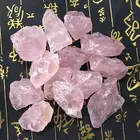 Rough Stone Natural Rough Crystal Stone Raw Rose Quartz Rough Mineral Crystal Quartz Healing