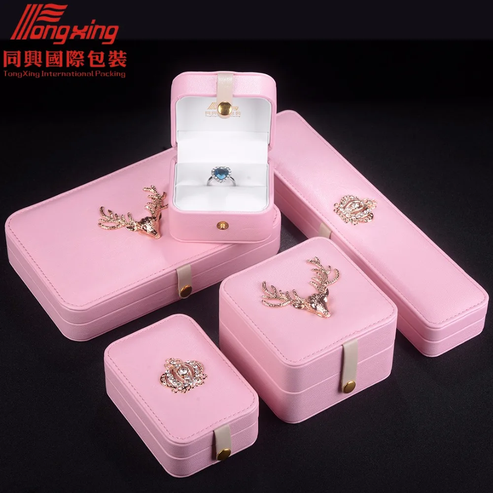 China Factory Seller plastic custom gift box jewels packing jewelry boxes